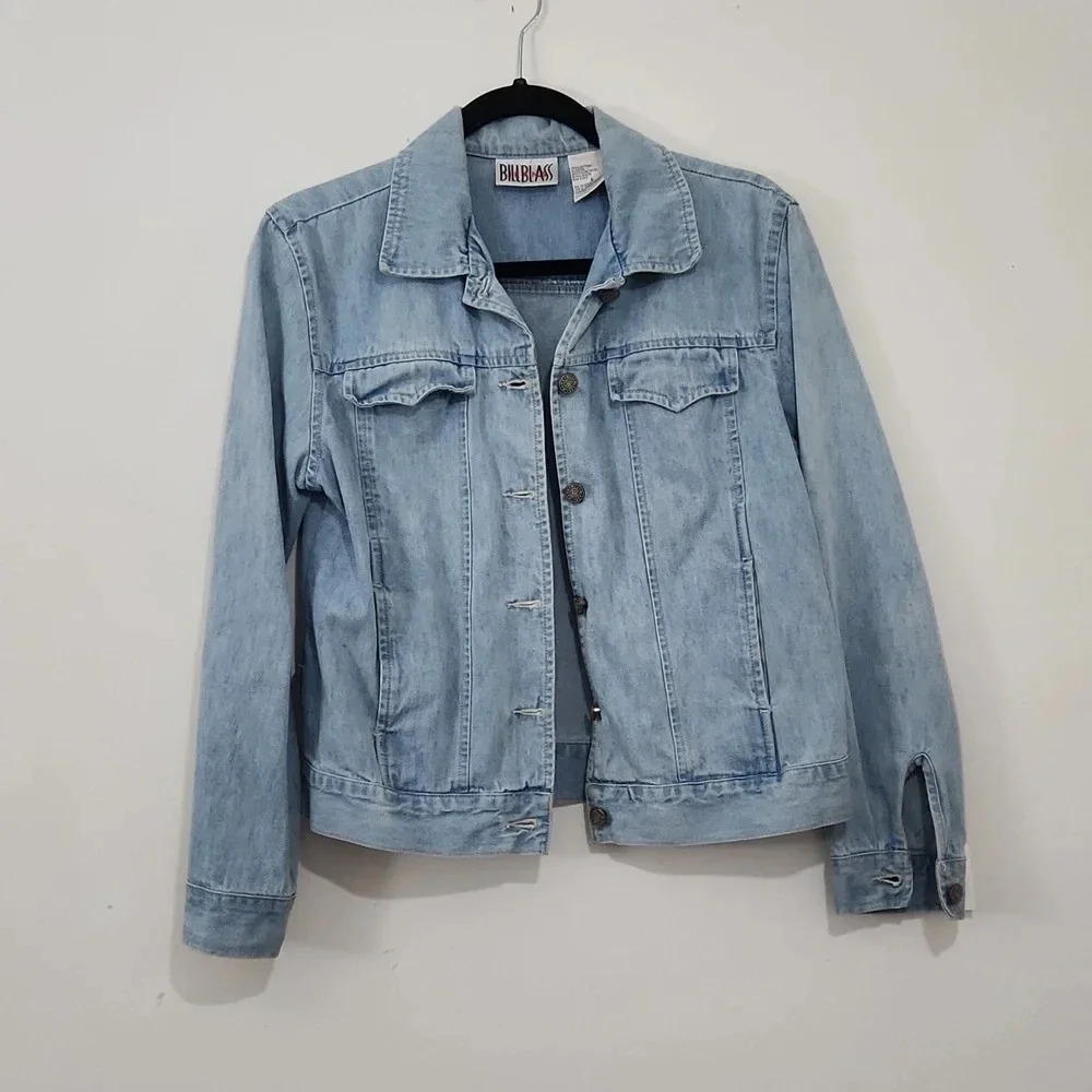 Bill Blass Jeans Vintage Jean jacket S Small